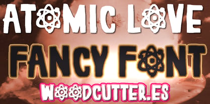 Atomic Love Font Poster 1