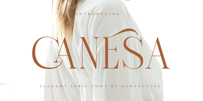 Canesa Font Poster 1