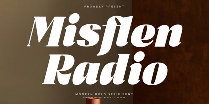 Misflen Radio Fuente Póster 1