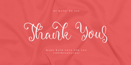 Kindlove Font Poster 12