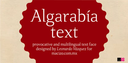 Algarabia Font Poster 1