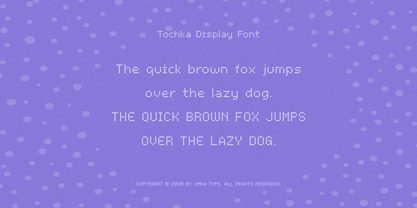 Tochka Font Poster 4