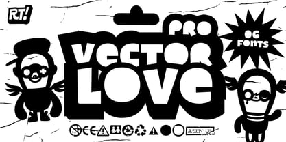 Vector Love Pro Font Poster 1