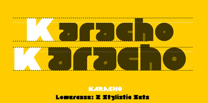 Karacho Font Poster 7