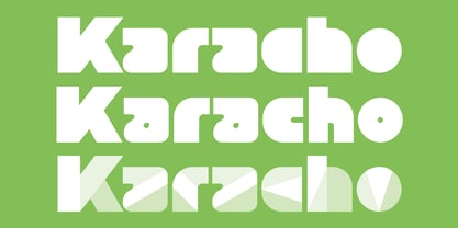 Karacho Font Poster 3