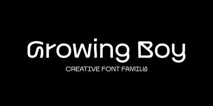 Growing Boy Font Poster 1