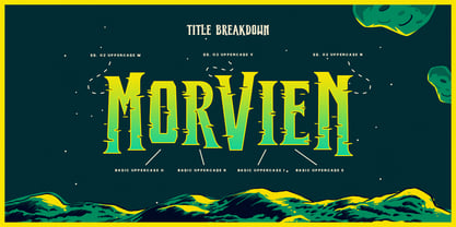 Morvien Font Poster 10