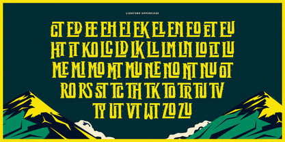 Morvien Font Poster 15