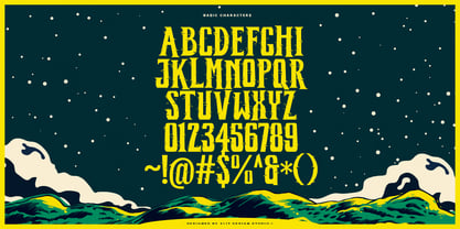 Morvien Font Poster 6