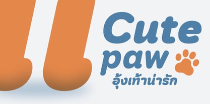 Pawmor Font Poster 3
