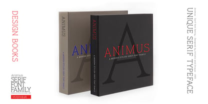 Animus Font Poster 11