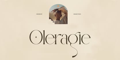 Oleragie Font Poster 1