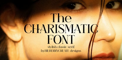 Charismatic Font Poster 1