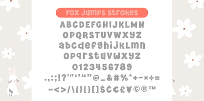 Fox Jumps Font Poster 10