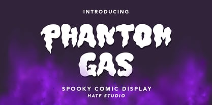 Phantom Gas Font Poster 1
