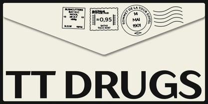 TT Drugs Font Poster 1