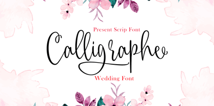 Calligraphe Font Poster 1