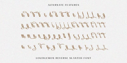 Louislemon Font Poster 11