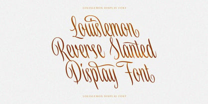 Louislemon Font Poster 2