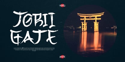 Yoru Kaze Font Poster 4