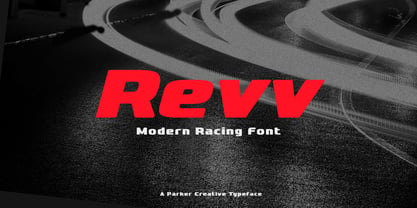 Revv Font Poster 1