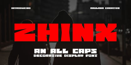 MC Zhinx Font Poster 1