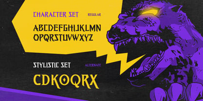 Fespyro Font Poster 3