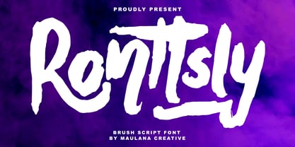 MC Ronttsly Font Poster 1