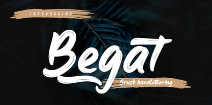 Begat Font Poster 1