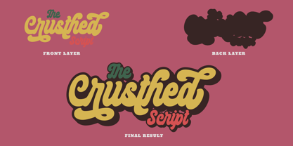 The Crusthed Font Poster 4