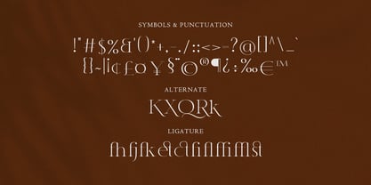 Classy Font Poster 3