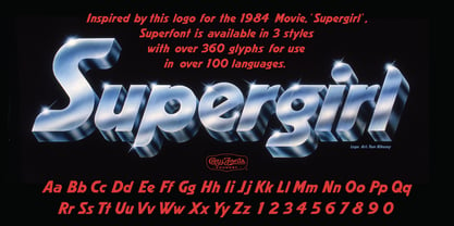 Superfont Font Poster 4