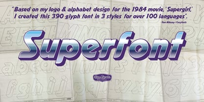 Superfont Font Poster 7
