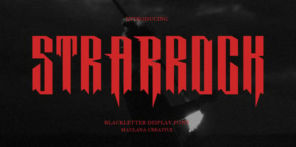 MC Strarrock Font Poster 1