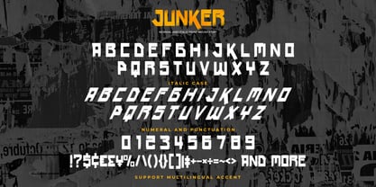 Junker Font Poster 7