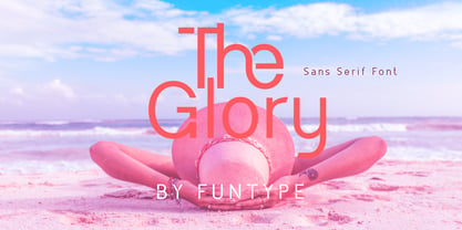 The Glory Font Poster 1