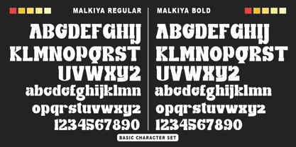 Malkiya Font Poster 7