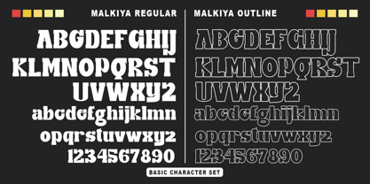 Malkiya Font Poster 5