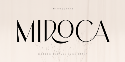 Miroca Font Poster 1