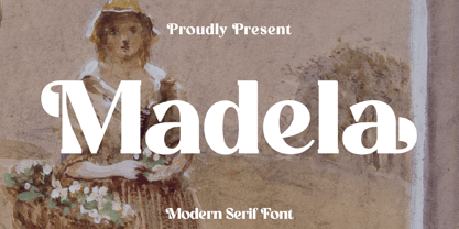 Madela Font Poster 1