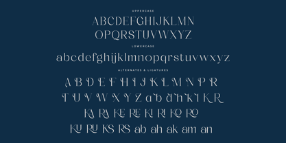 Kaldera Font Poster 7