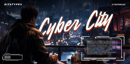 Cyber Mage Fuente Póster 3