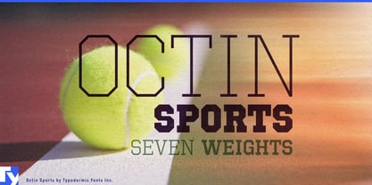 Octin Sports Font Poster 1