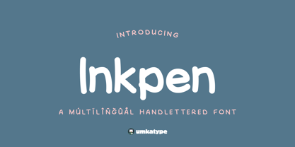 Inkpen Font Poster 10