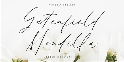 Gatenfield Mondilla Font Poster 1