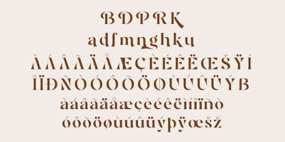 Brogte Font Poster 8