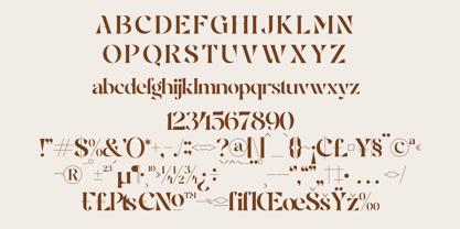 Brogte Font Poster 7