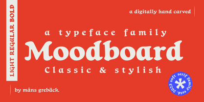 Moodboard Font Poster 1