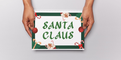 Quick Christmas Font Poster 4