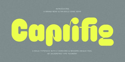 Caprifig Font Poster 1